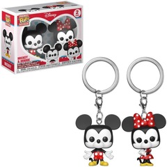 Pocket Pop! Keychain: Disney - Mickey and Minnie - 2 Pack